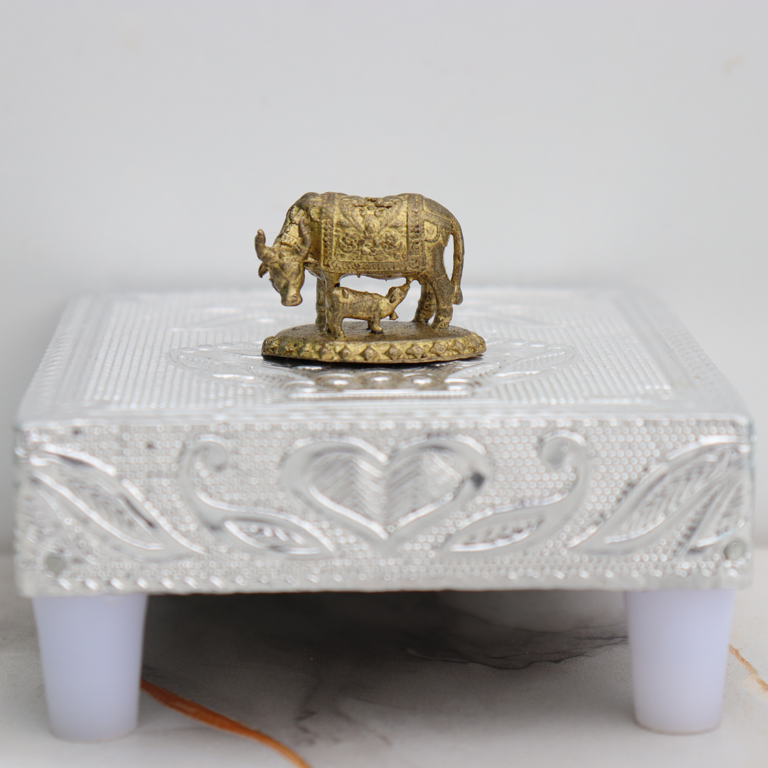 Handcrafted Brass Kamadhenu idol