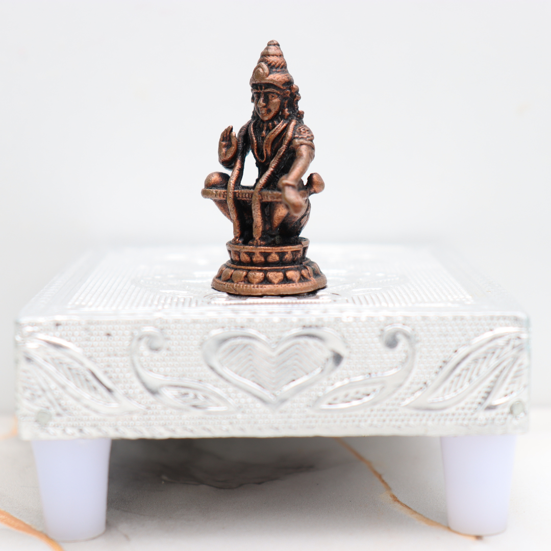 Copper Lord Ayyappa Idol