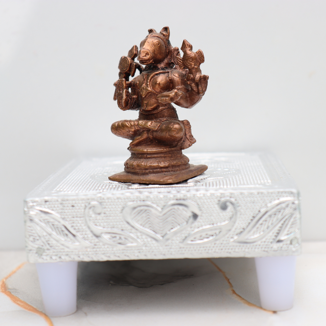 Hayagriva Idol in Pure Copper