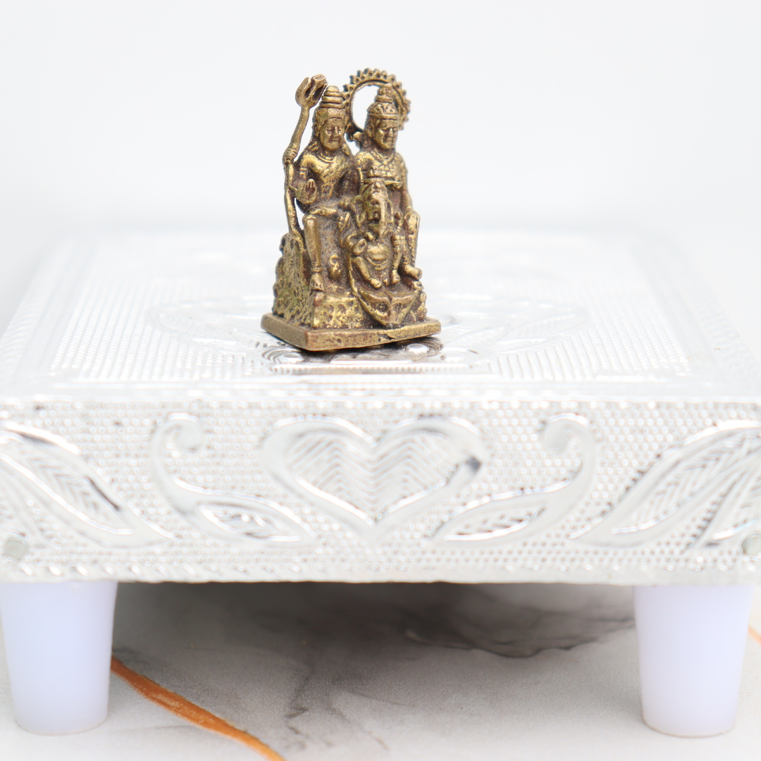 Antique Brass Shiv Parivar Idol