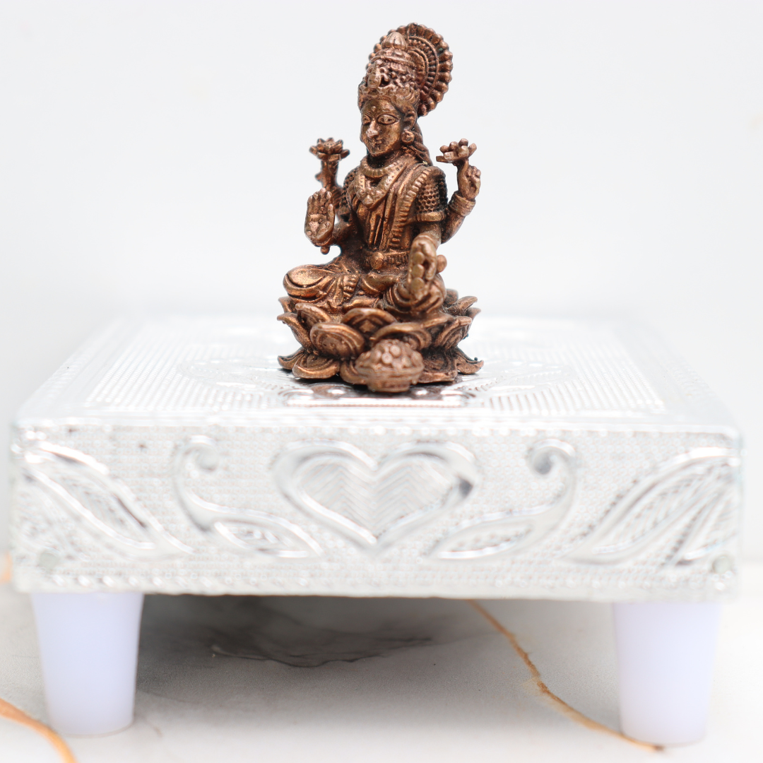 Handcrafted Copper Saraswati Devi Idol
