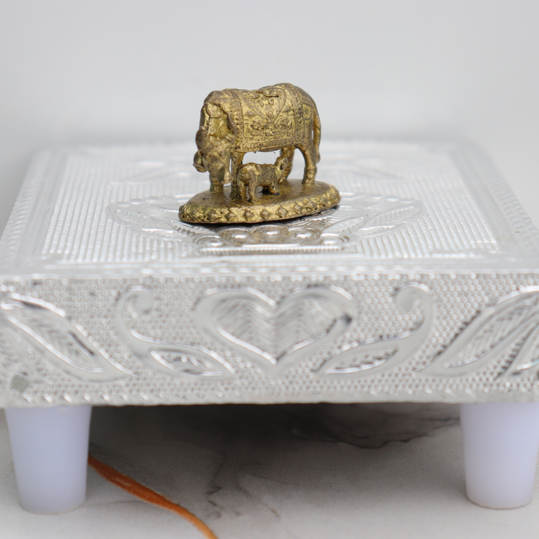 Handcrafted Brass Kamadhenu idol