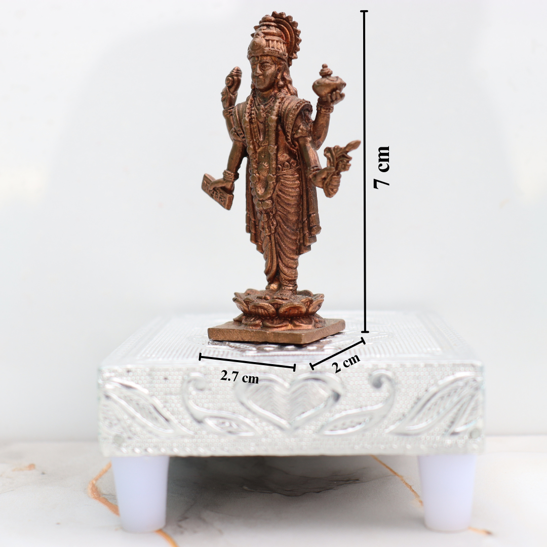 Pure Copper Lord Dhanvantari Idol