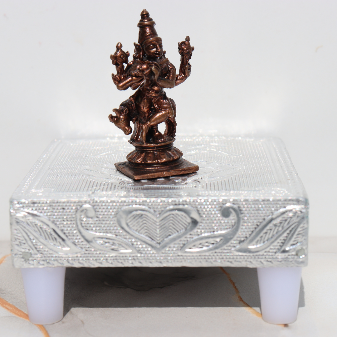 Antique Copper Krishna Idol