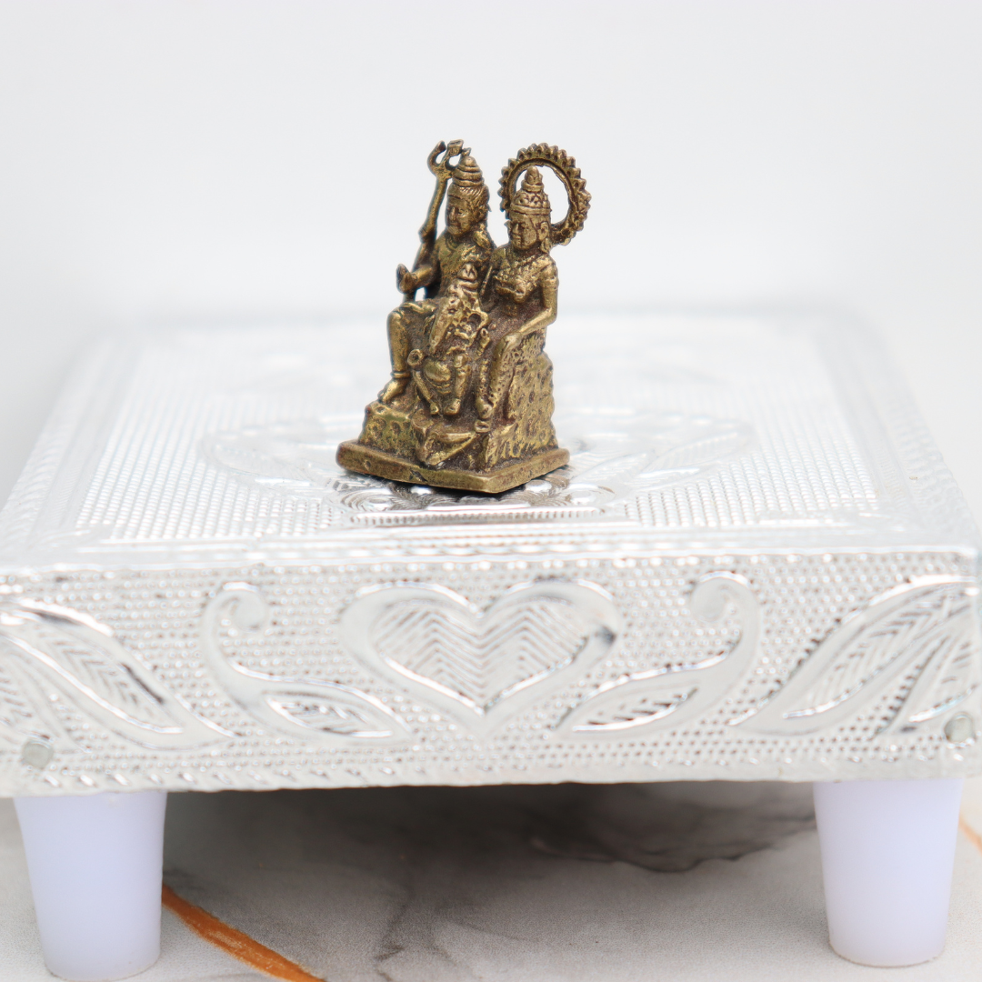 Antique Brass Shiv Parivar Idol