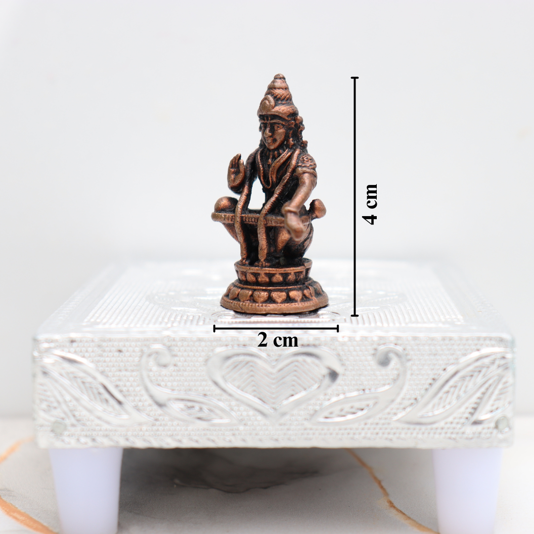 Copper Lord Ayyappa Idol