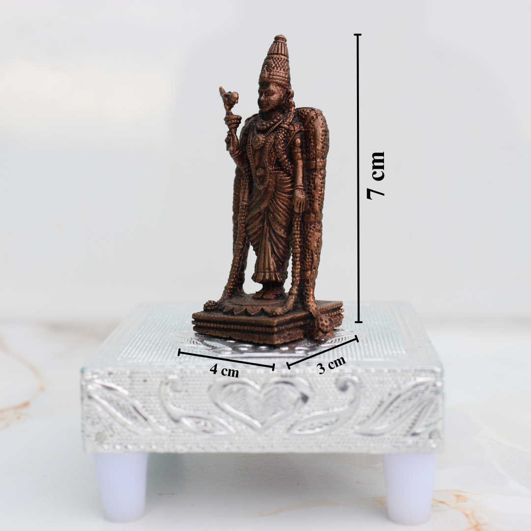 Handcrafted Pure Copper Meenachi Idol