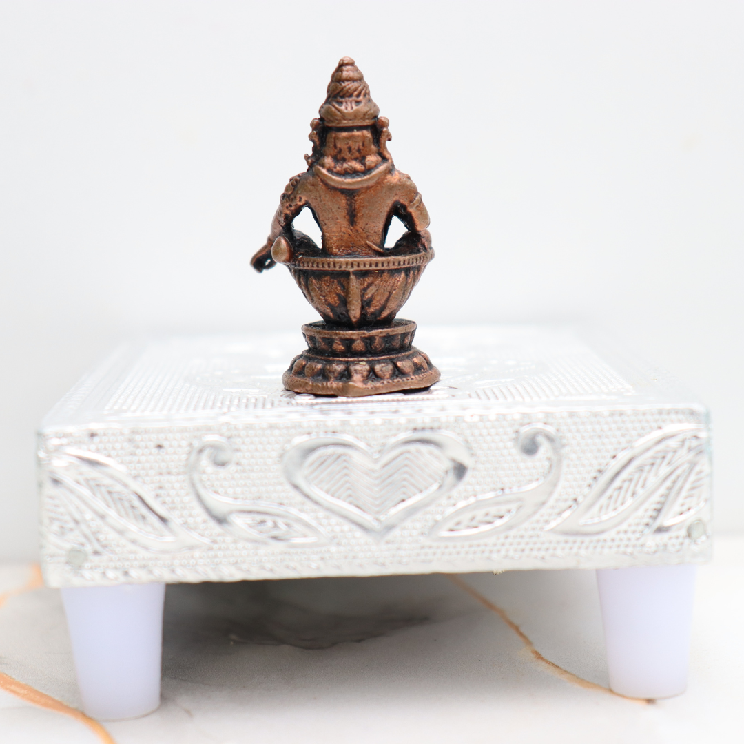 Copper Lord Ayyappa Idol