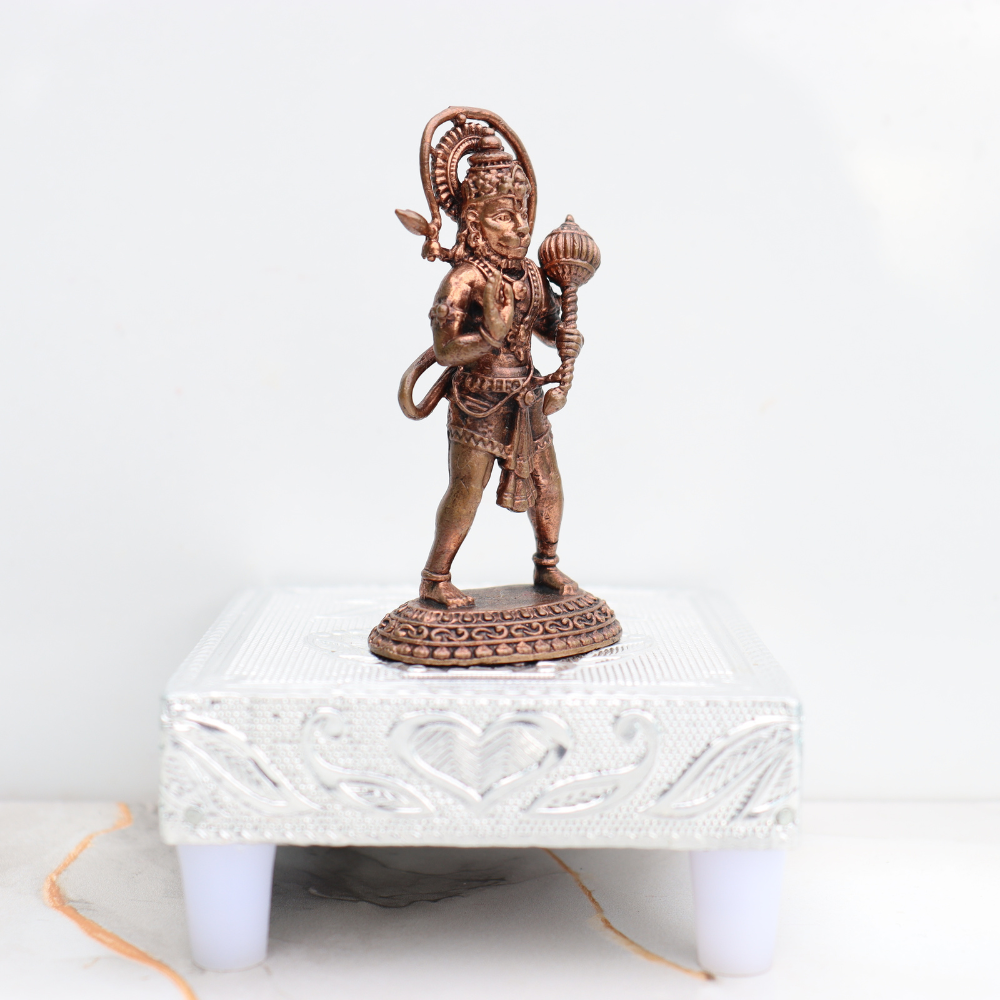 Handcrafted Copper Hanuman Idol