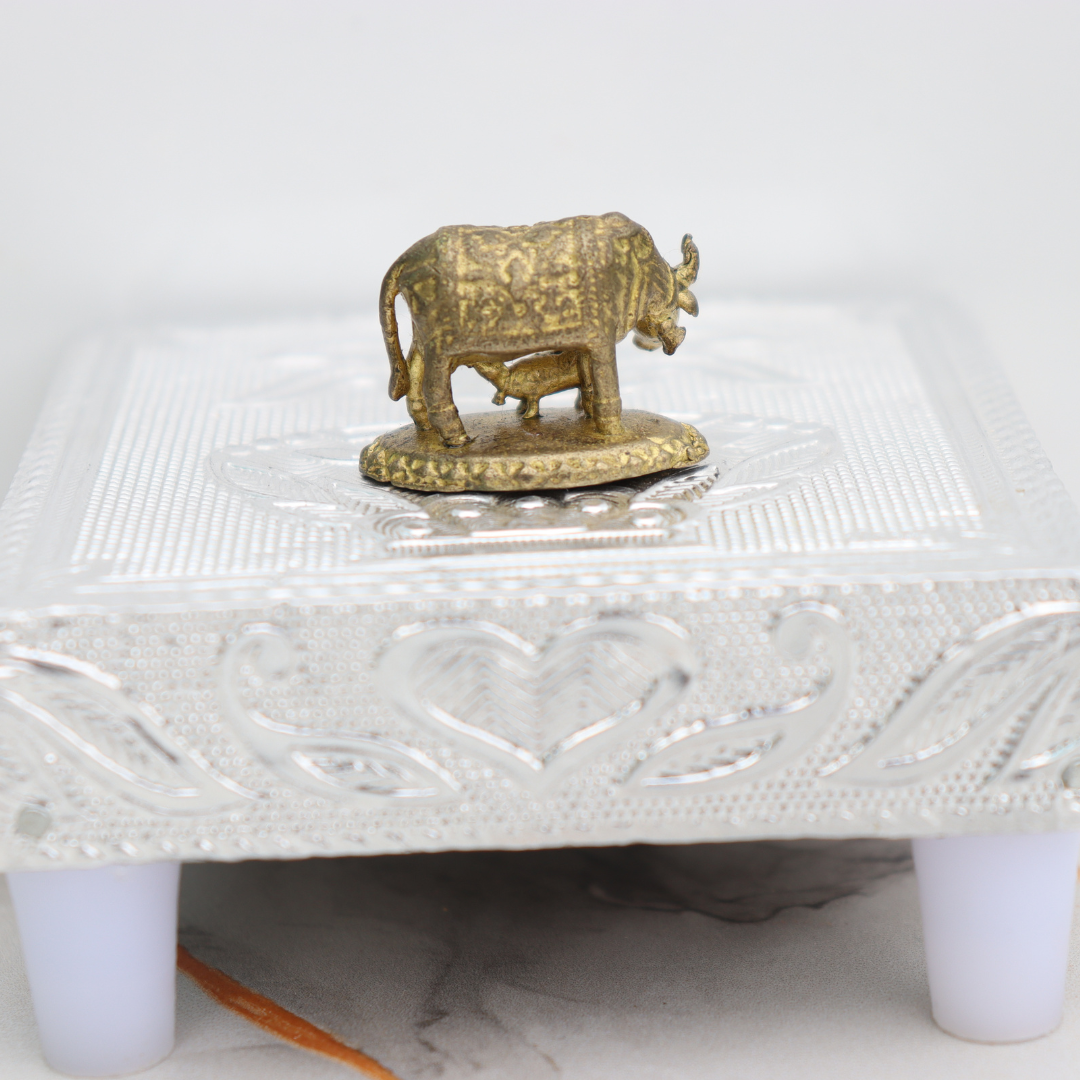 Handcrafted Brass Kamadhenu idol