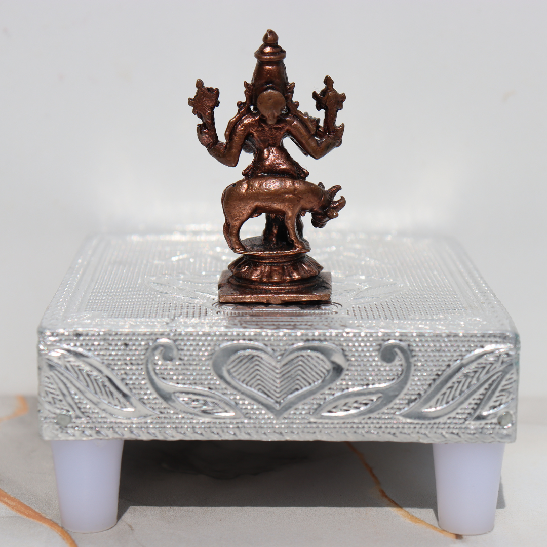 Antique Copper Krishna Idol