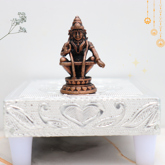 Copper Lord Ayyappa Idol