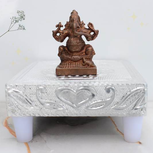 Lord Ganesha Miniature Idol in Pure Copper