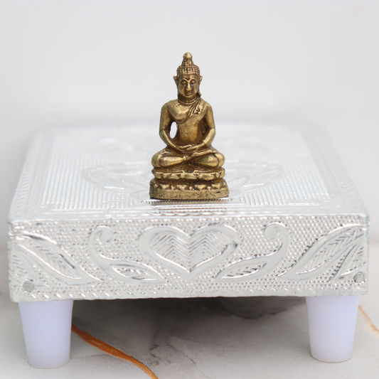 Miniature Brass Buddha Idol