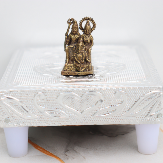 Antique Brass Shiv Parivar Idol