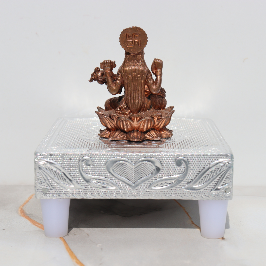 Handcrafted Copper Saraswati Devi Idol