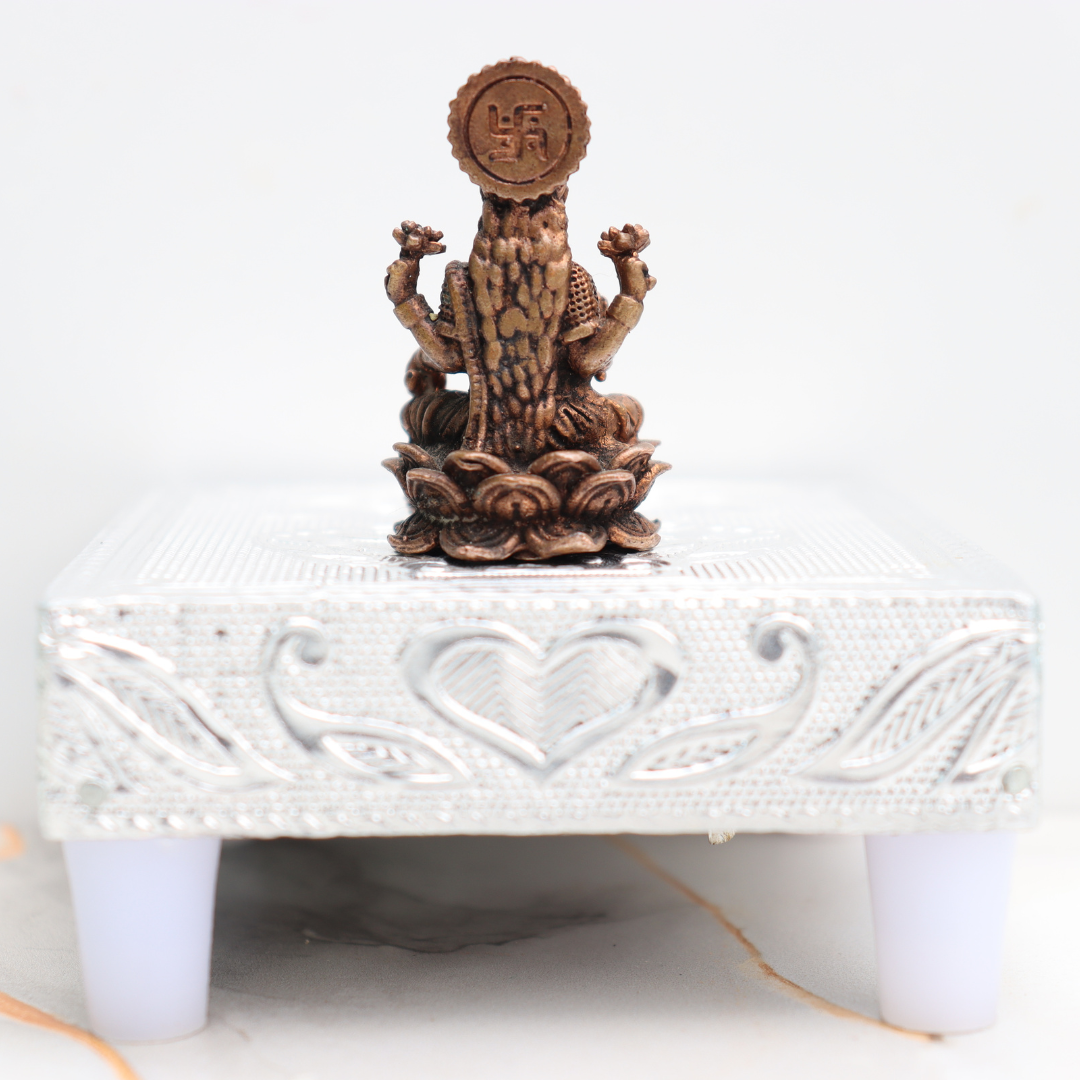 Handcrafted Copper Saraswati Devi Idol